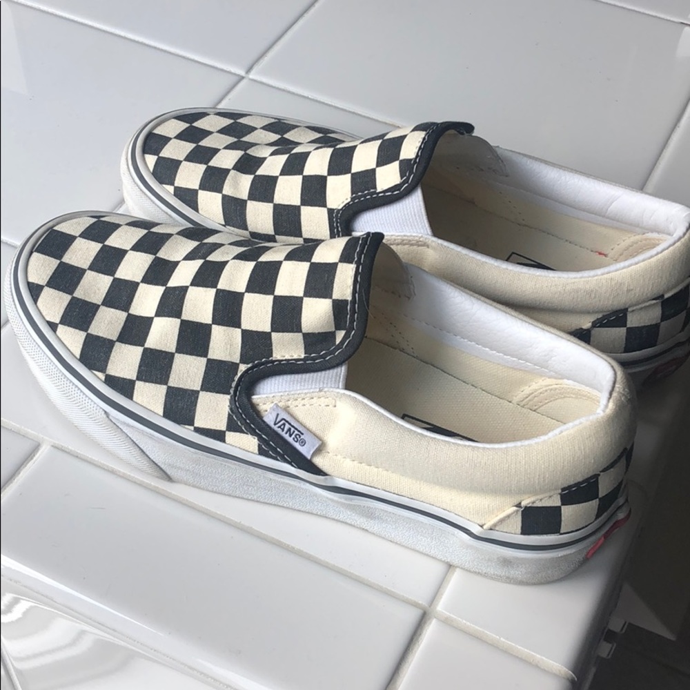 Checkered Vans